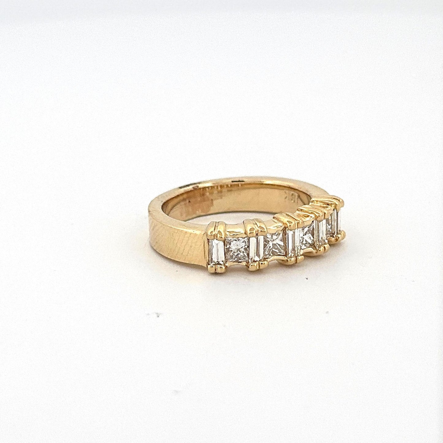 Yellow Gold Ladies Diamond Wedding Band