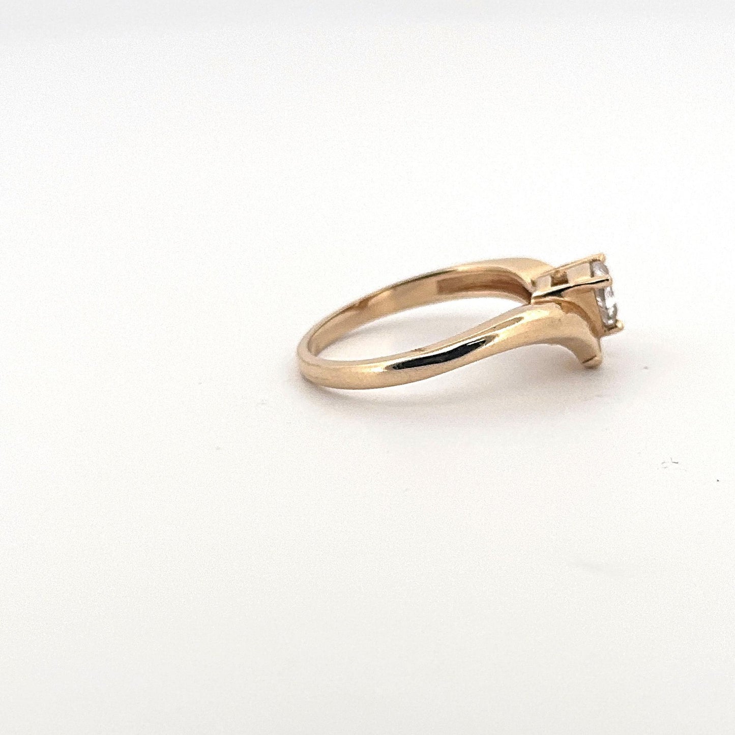 Yellow Gold Trillian Diamond Engagement Ring
