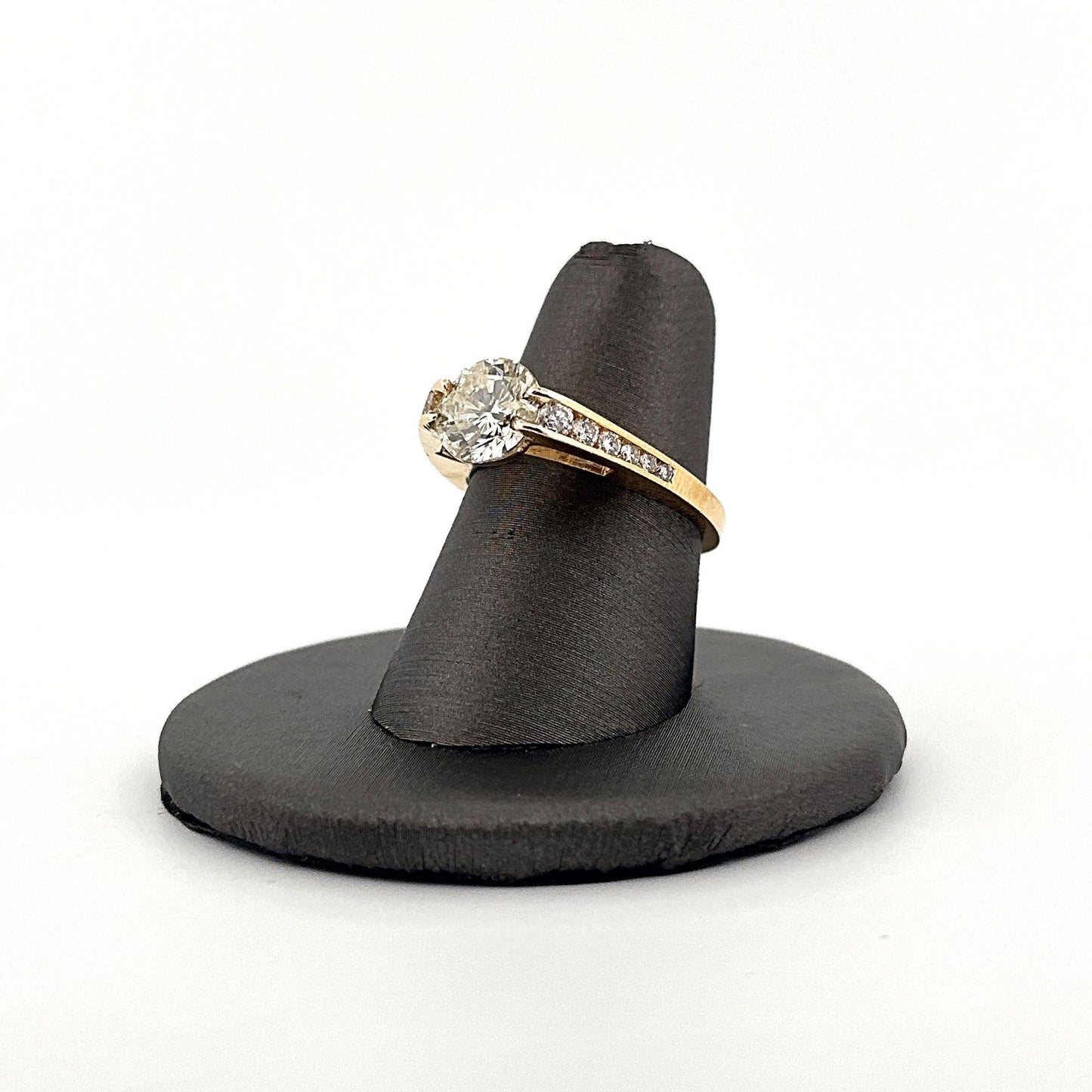 Yellow Gold Diamond Engagement Ring