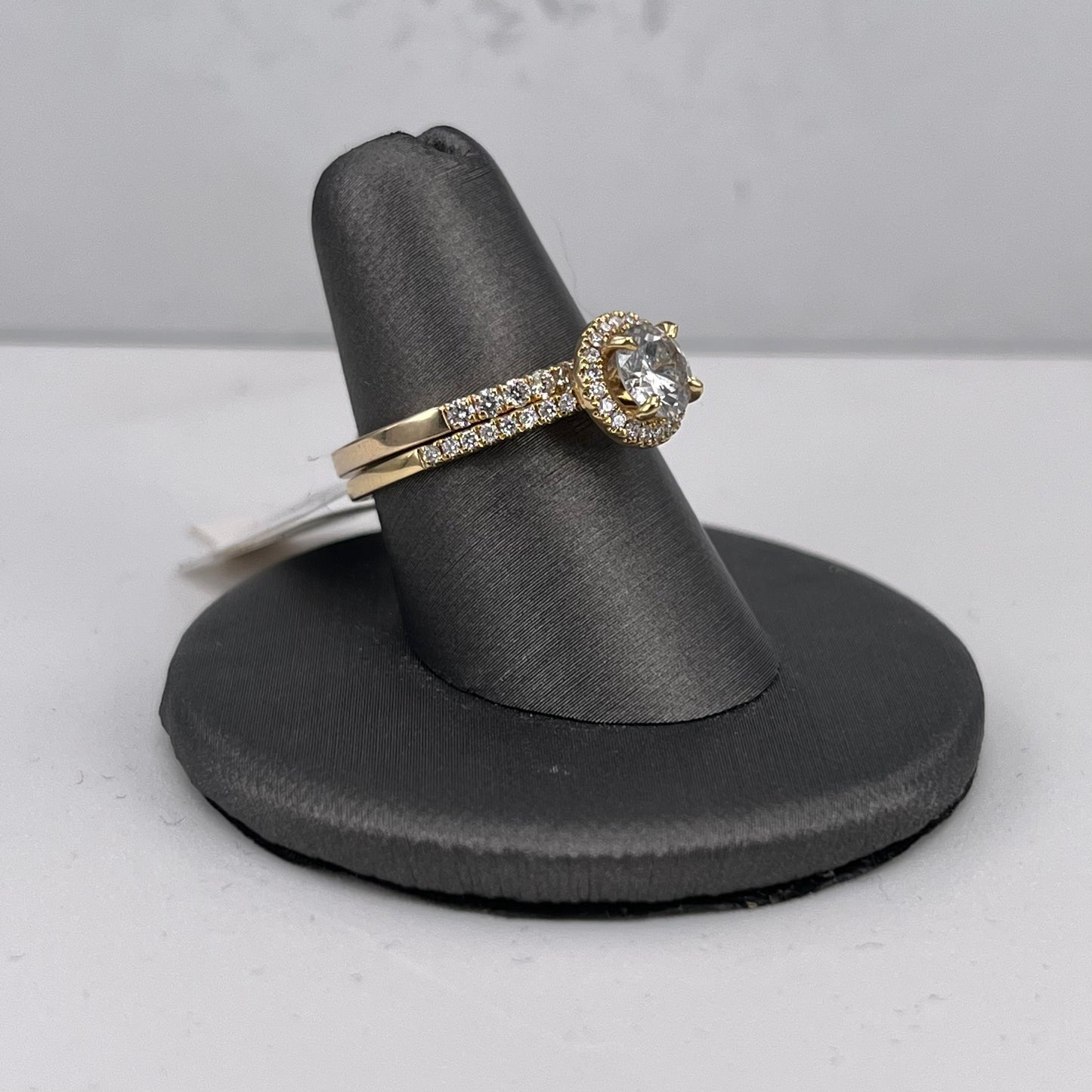 Yellow Gold Wedding Set
