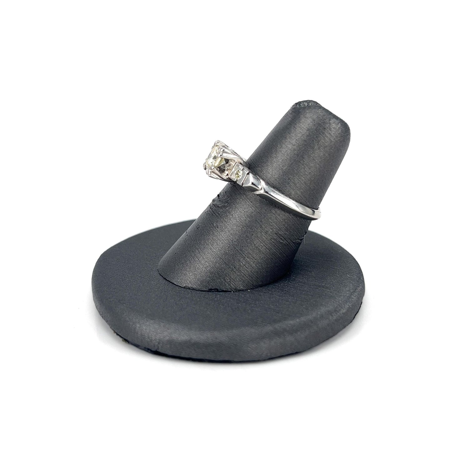 Platinum Estate Diamond Ring
