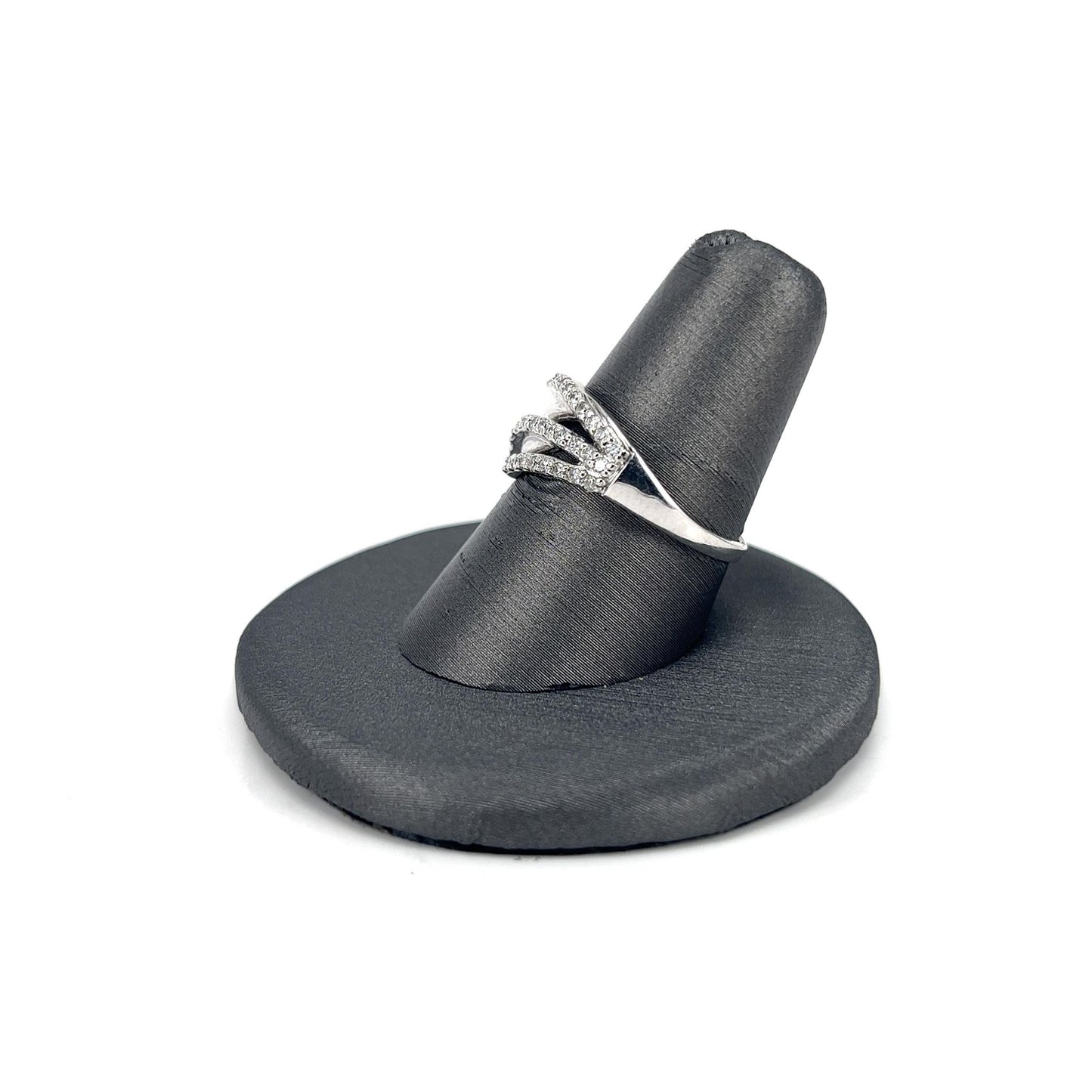 White Gold Fashion Estate Diamond Band