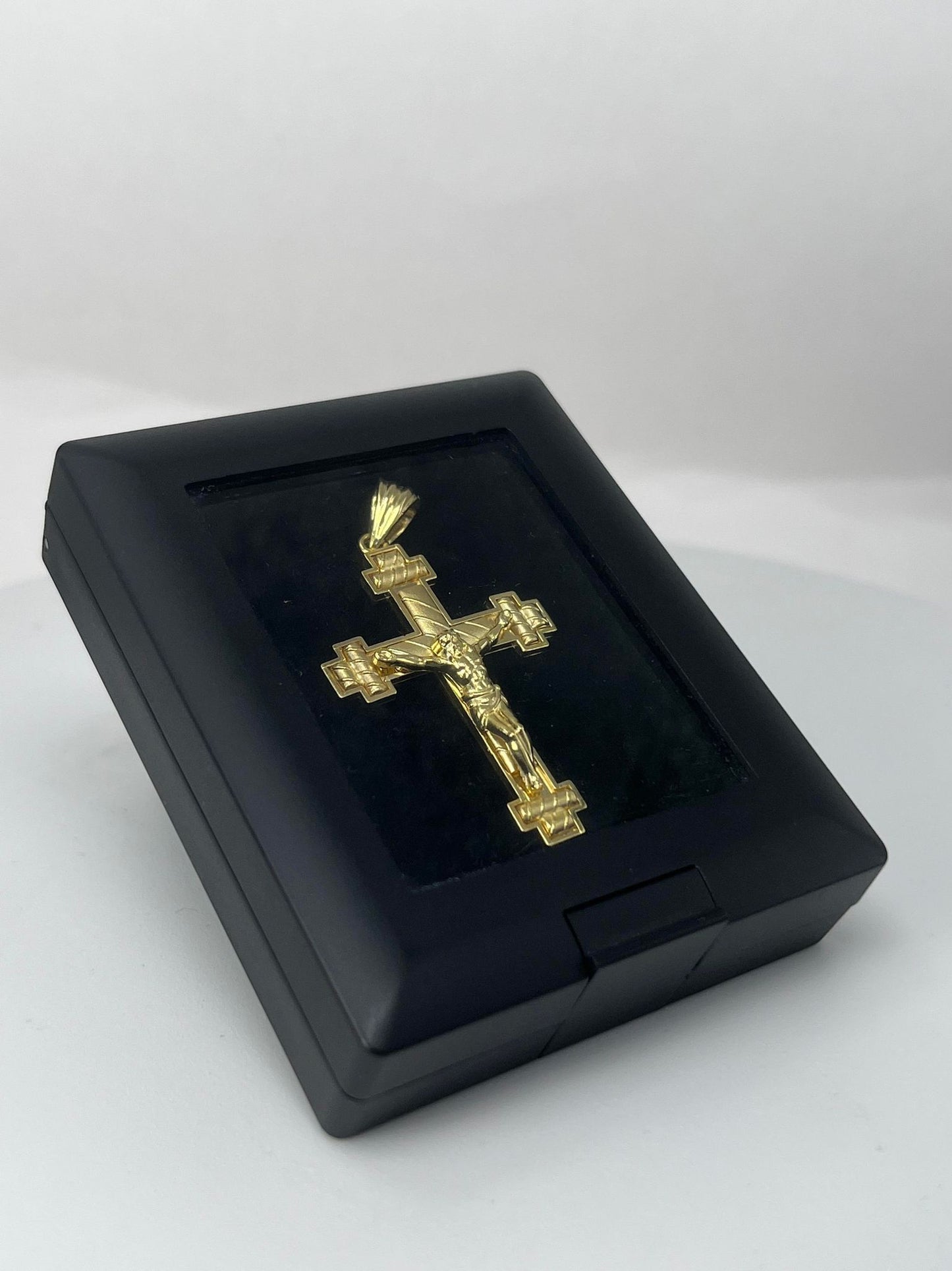 Yellow Gold Fancy Crucifix