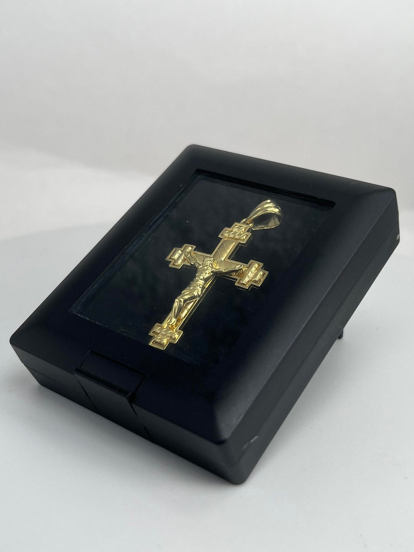 Yellow Gold Fancy Crucifix