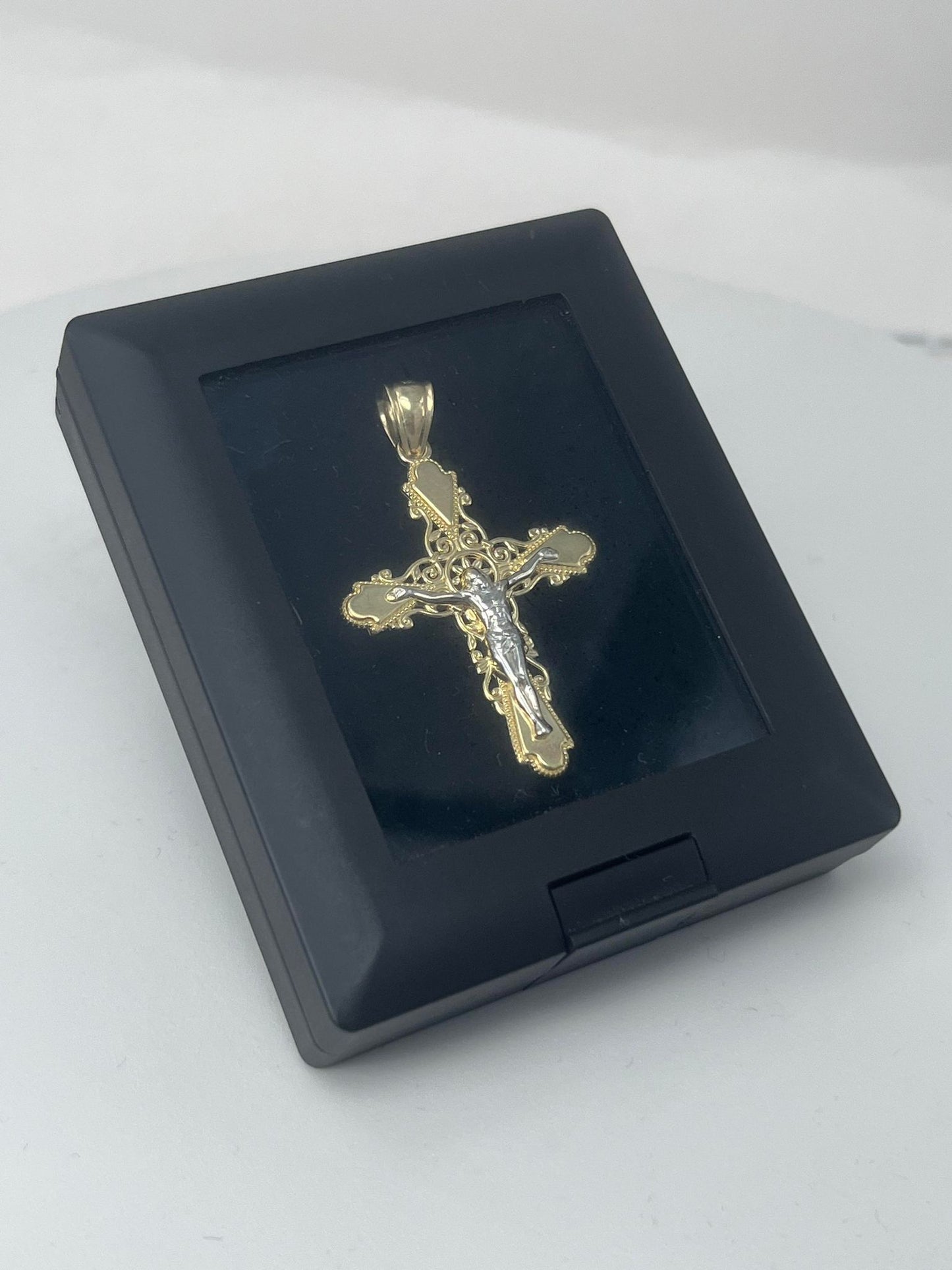 Two-Tone Crucifix