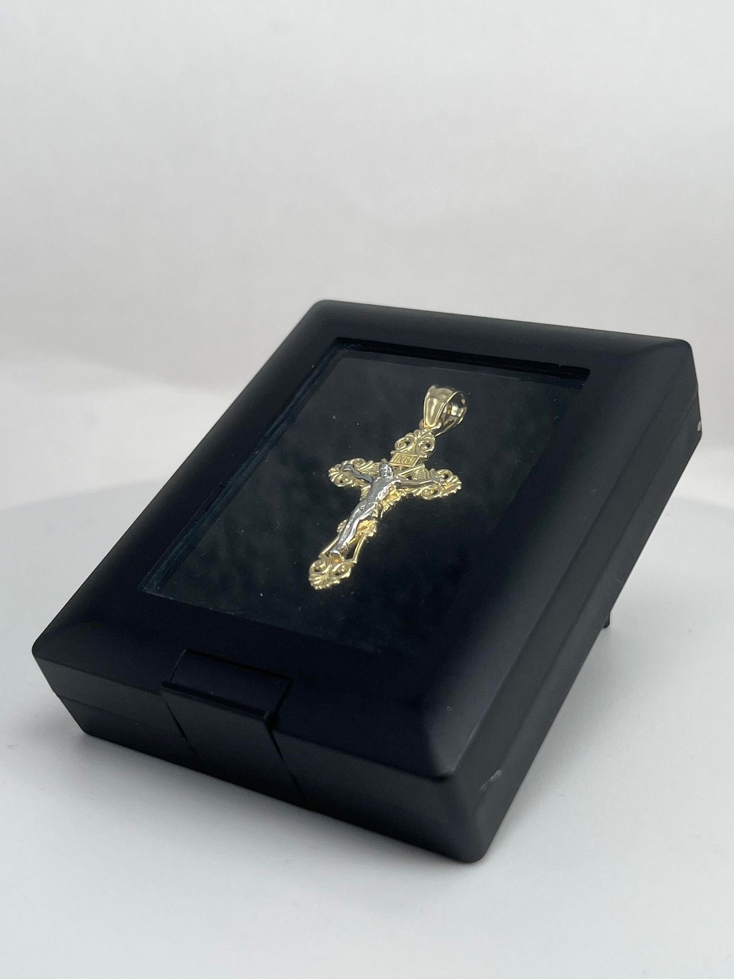 INRI Two-Tone Royal Crucifix