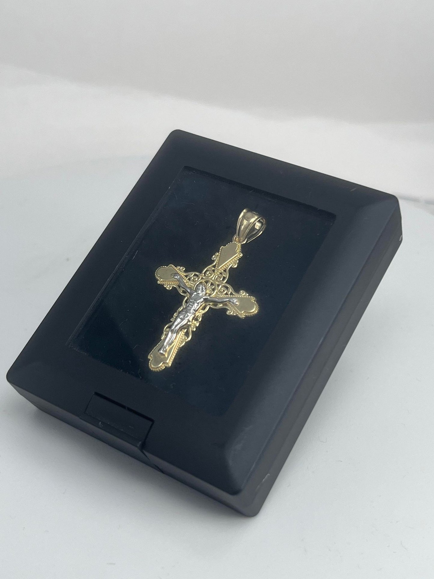 Two-Tone Crucifix