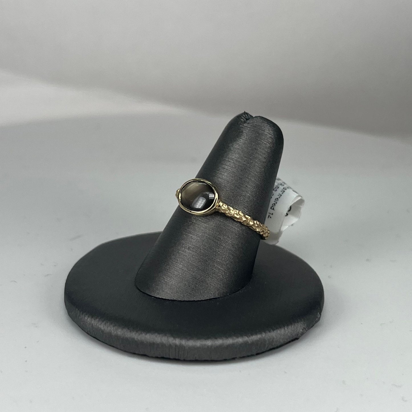 Yellow Gold Brown Sapphire Ring