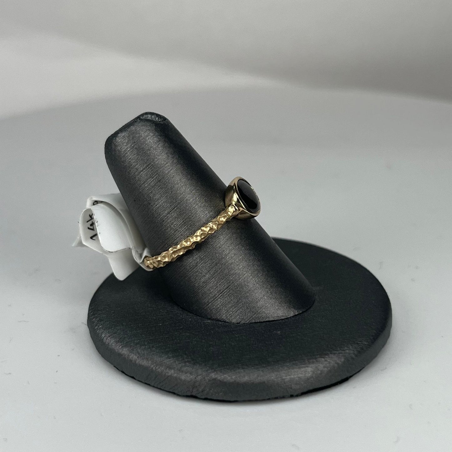 Yellow Gold Brown Sapphire Ring