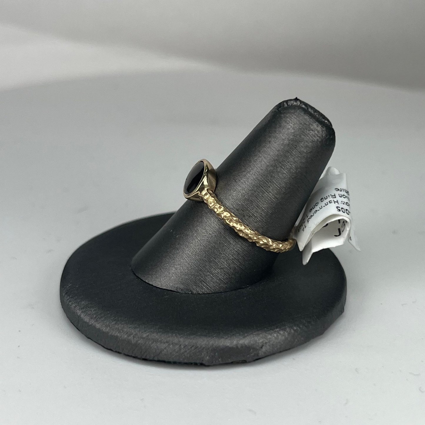 Yellow Gold Brown Sapphire Ring