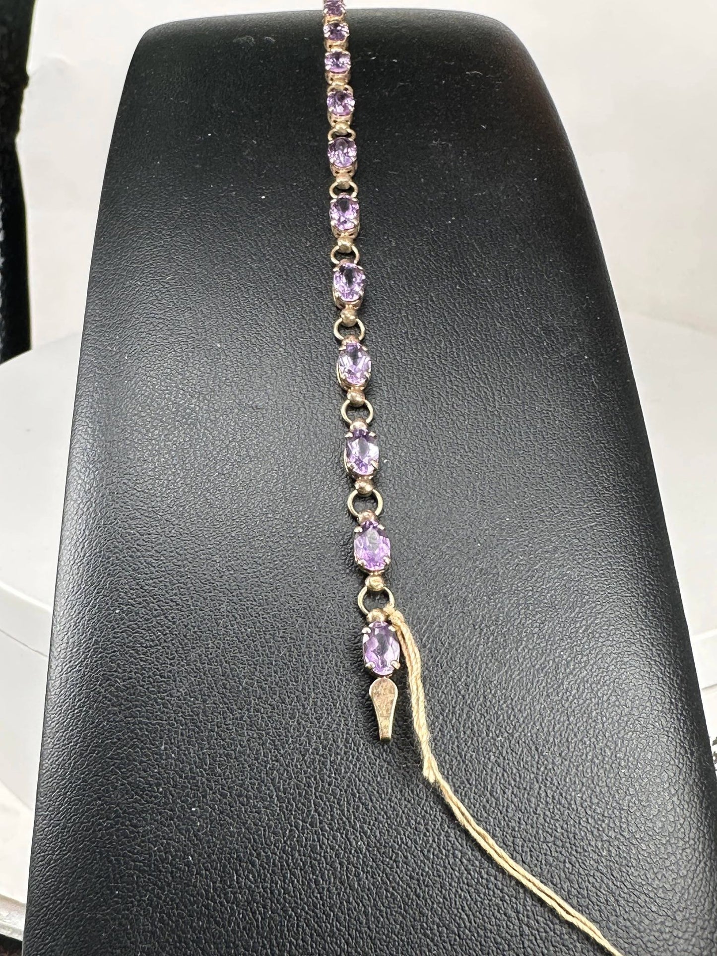 Yellow Gold Amethyst Bracelet