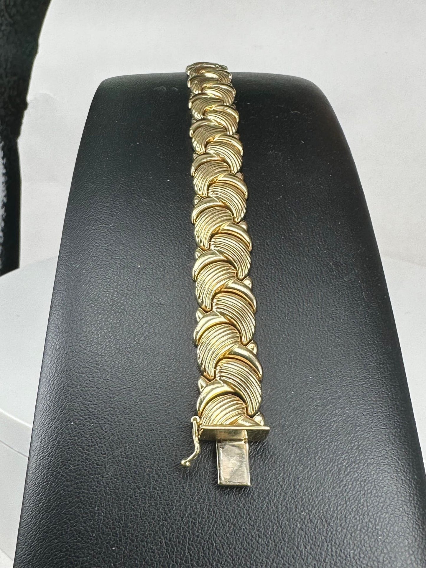 Yellow Gold Fancy Link Bracelet