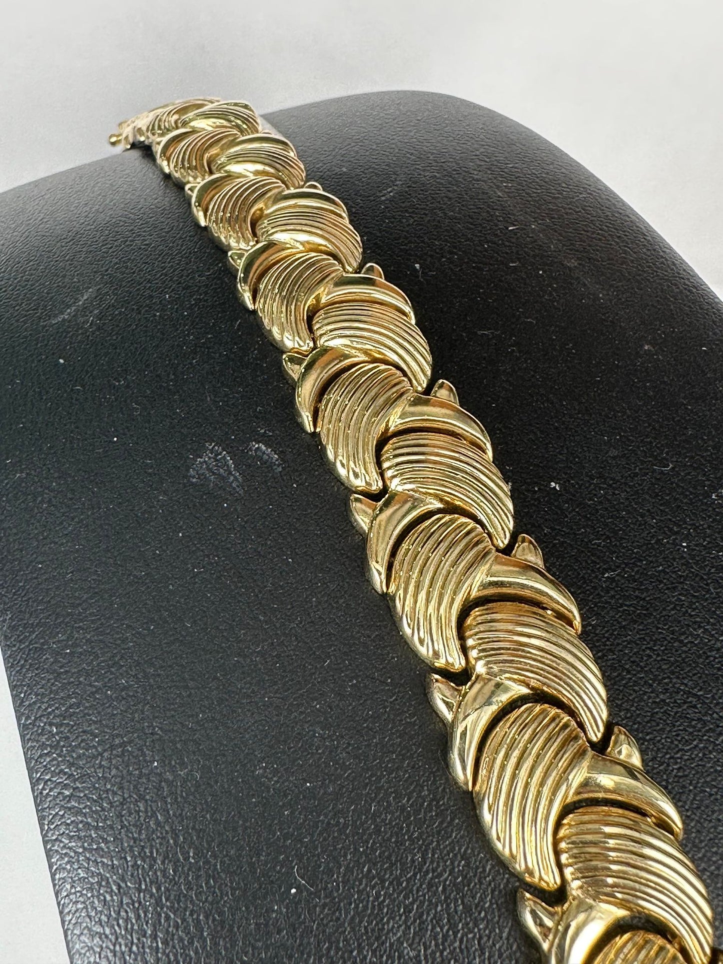 Yellow Gold Fancy Link Bracelet