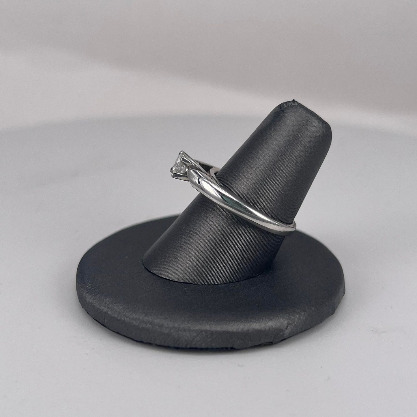 White Gold Princess Cut Diamond Ring