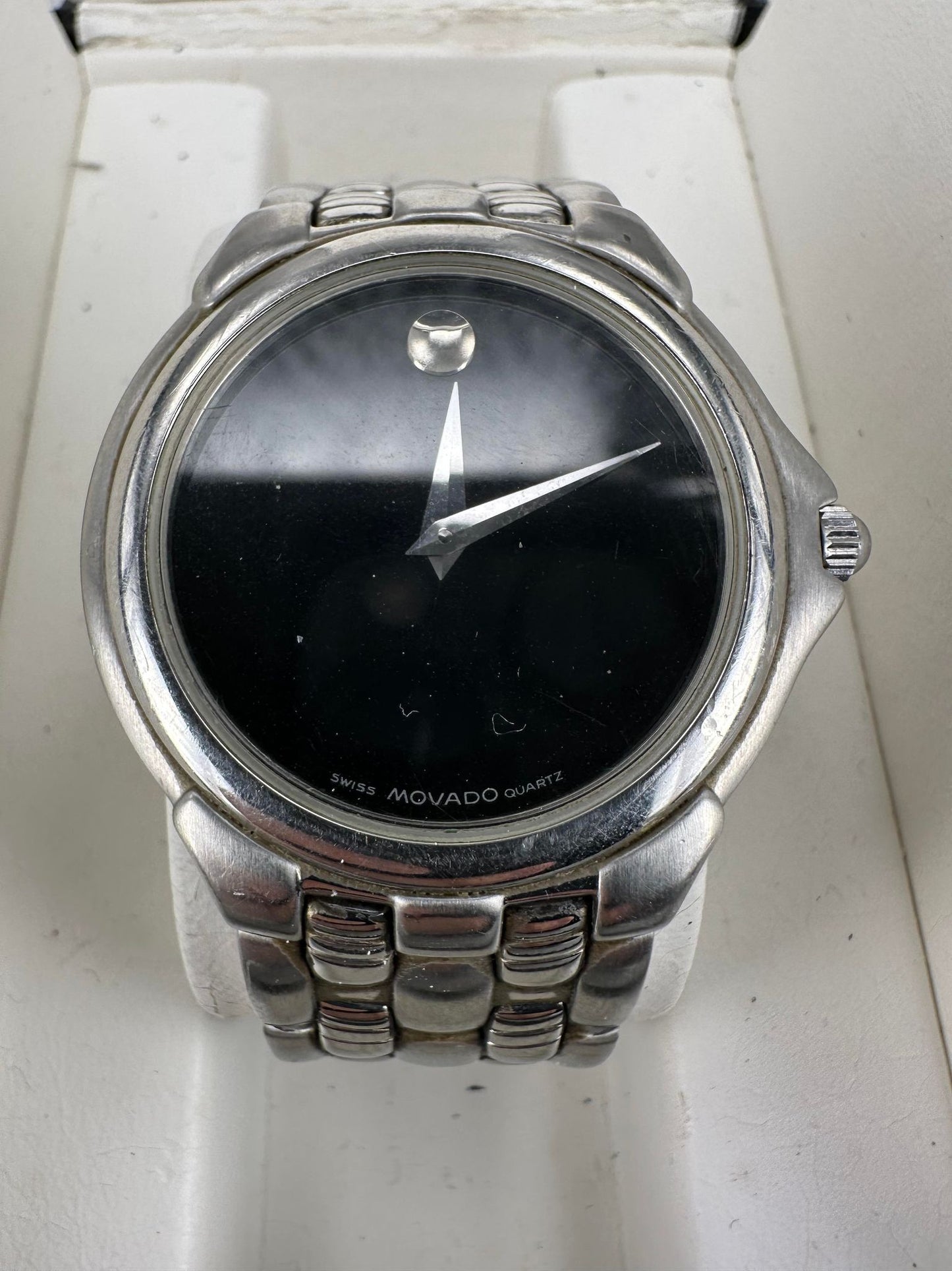 Movado Stainless Steel Mens Watch