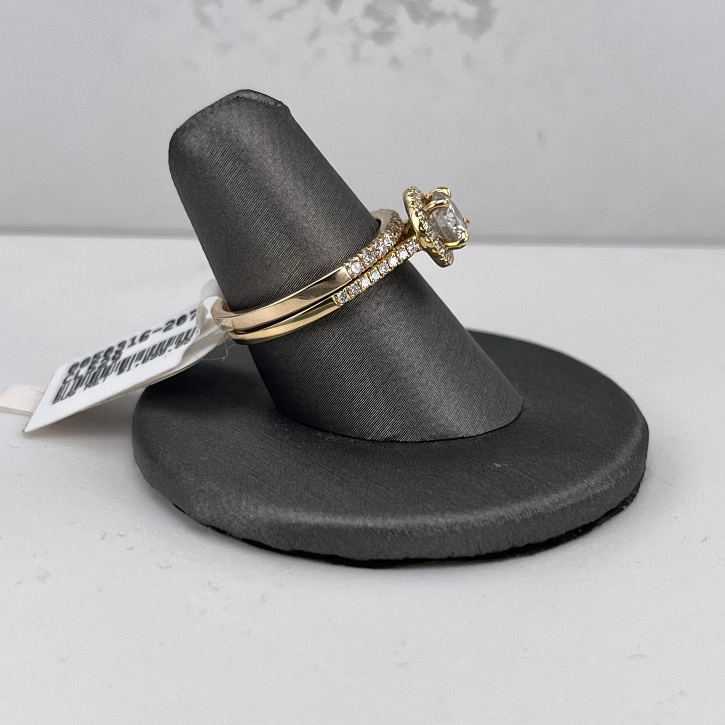 Yellow Gold Wedding Set