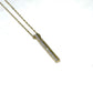 Yellow Gold Diamond Line Pendant