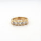 Yellow Gold Ladies Diamond Wedding Band