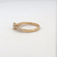 Yellow Gold Lab Grown Diamond Engagement Ring