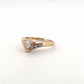 Yellow Gold Trillian Diamond Engagement Ring