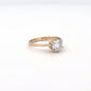 Yellow Gold Lab Grown Diamond Solitaire Ring