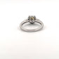 White Gold HPHT Yellow Diamond Ring