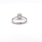 White Gold Lab Grown Diamond Solitaire Ring