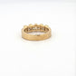 Yellow Gold Ladies Diamond Wedding Band