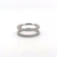 White Gold Diamond Ring Wrap
