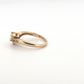 Yellow Gold Trillian Diamond Engagement Ring