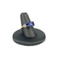 Yellow Gold Three-Stone Tanzanite Ladies Ring