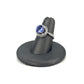 White Gold Tanzanite Fashion Ladies Ring