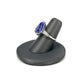 Platinum Pear Shaped Tanzanite Fashion Ring
