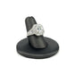 White Gold Moissanite Engagement Ring