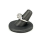 White Gold Diamond Pave Halo Ring