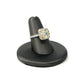 White Gold Yellow Diamond Engagement Ring