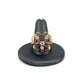 Yellow Gold Estate Butterfly Ruby and Diamond Ring