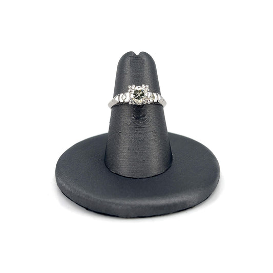 Platinum Estate Diamond Ring