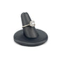 White Gold Vintage Estate Cluster Ring