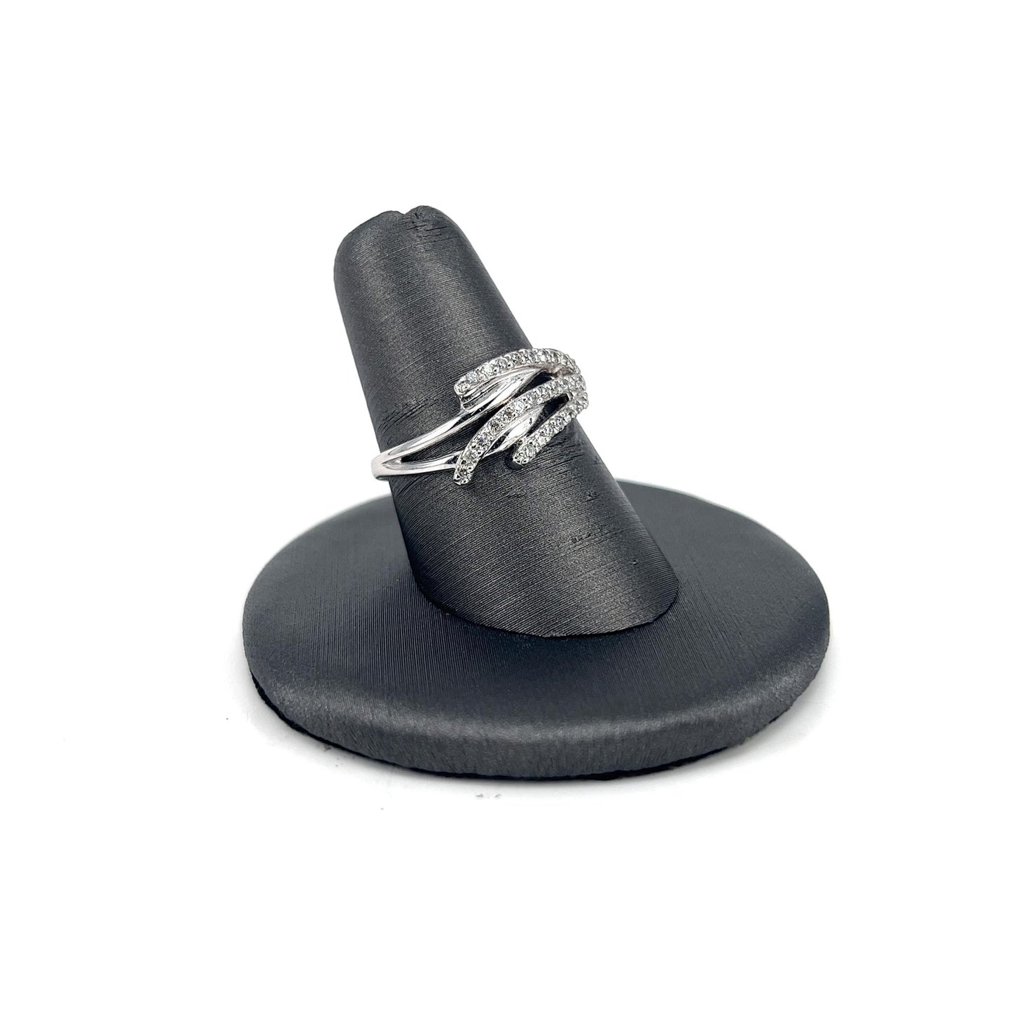 White Gold Fashion Estate Diamond Band