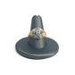 Two Tone Men's Diamond Ring