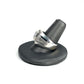 White Gold Diamond Square Men's Ring