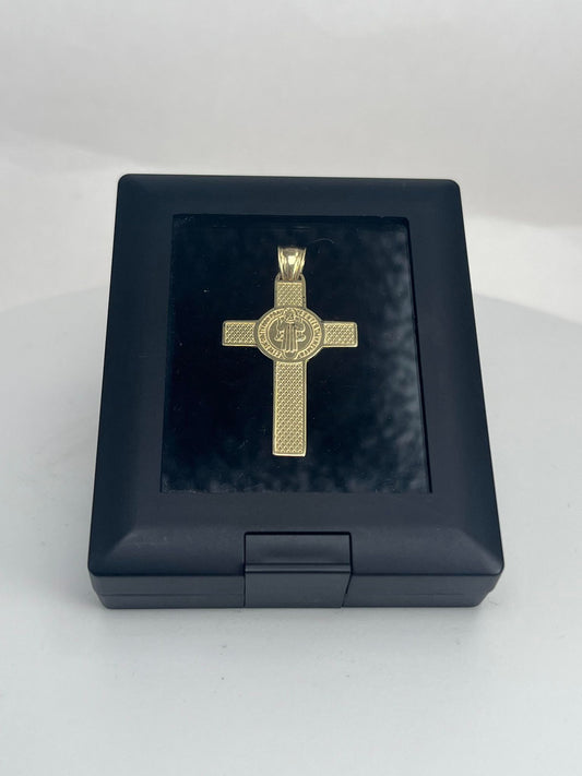 INRI Yellow Gold Cross