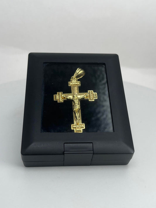 Yellow Gold Fancy Crucifix