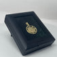 Yellow Gold Nativity Scene Pendant