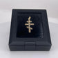 Two-Tone Greek Orthodox Crucifix