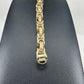 Yellow Gold Men's Fancy Link Bracelet