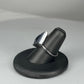 White Gold Lab Grown Alexandrite Enamel Ring