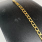 Yellow Gold Anchor Link Bracelet