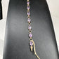 Yellow Gold Amethyst Bracelet